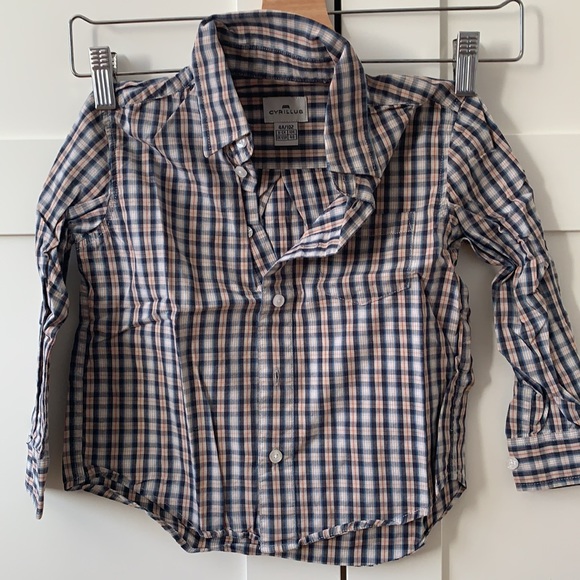 Bundle of 3 boys’ Shirts cyrillus 4T - Picture 2 of 5